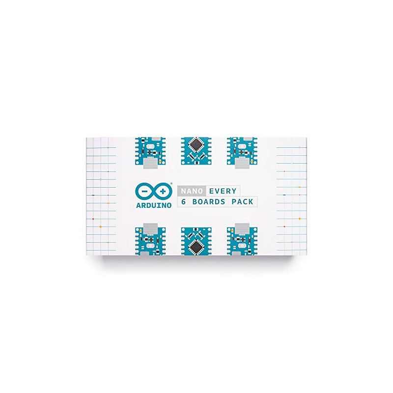 Arduino Nano Every (6 Boards Pack) [ABX00028-6P]