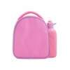 Polar Gear Hearts Lunch Bag Bottle Combo, Polyester, Pink