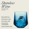 Drinique Unbreakable Stemless Wine Glasses – Set of 4 |