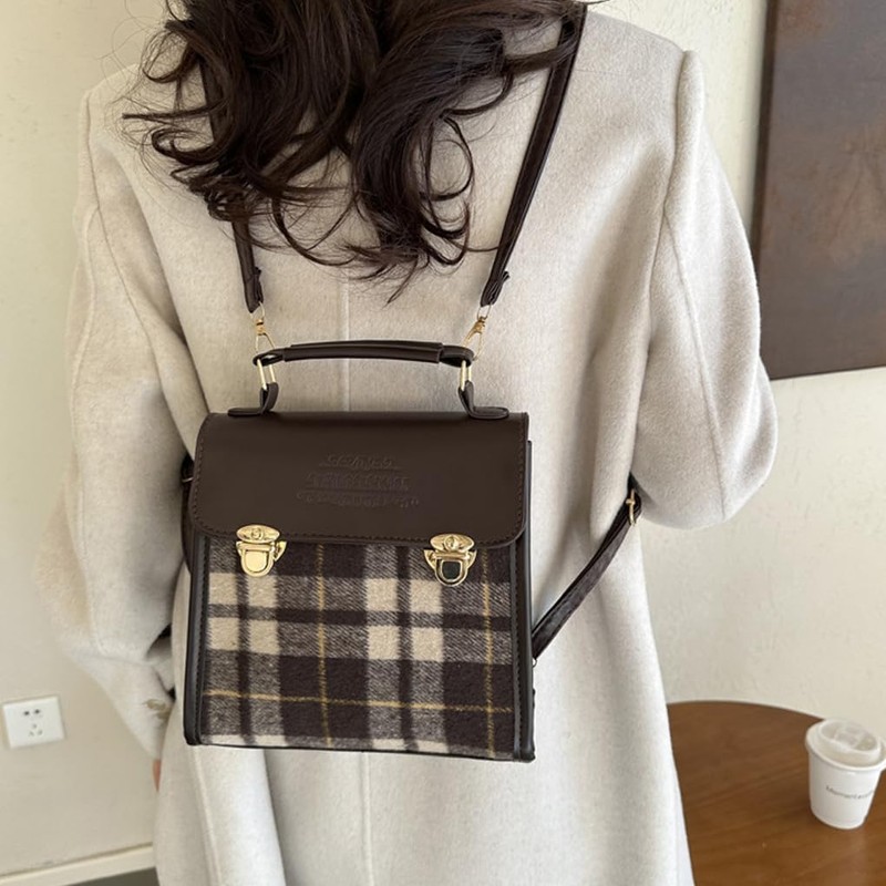 Mini fashion backpack, women's waterproof backpack, and versatile, large capacity,