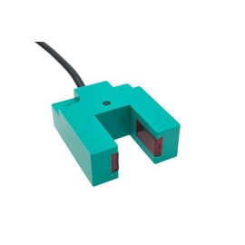 Fork Light Barrier 6 to 36 Volt NO PNP Detection Range 15 mm U-Photoelectric Light Sensor (15 mm - PNP NO)