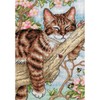 Napping Kitten - Cross Stitch Kit