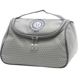 Mathilde M - Large Travel Toiletry Bag Cosmetic Case (Perle)