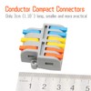 XALXMAW 5Pcs Lever Wire Connectors, 3 in 6 Out Quick