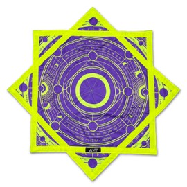 First Earth Flow Star - Dapo Star - Flow Toy Celestial Compass Purple (UV), 27" - Regular