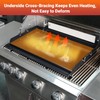 Skyflame 23"x16" Universal Grill Flat Top Griddle, Ceramic Coating Nonstick