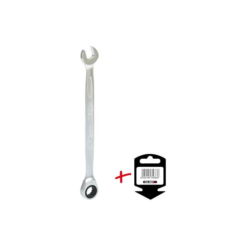 KS Tools GEARplus Spanner 8 mm / 35.97 Nm Fine-Toothed