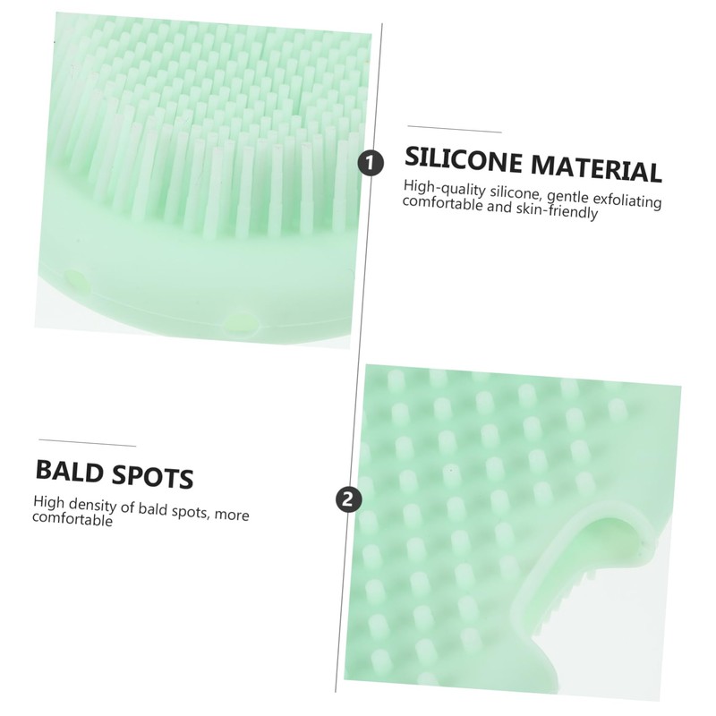 FOMIYES 2pcs Skin-friendly Bath Gloves Body Brush Gloves Gentle Exfoliating