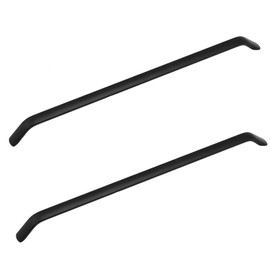 BOZONLI Furniture Handles Cabinet Handles Black Furniture Cabinet Handles Aluminium Alloy Kitchen Door Handles Handle Furniture Handle (320 mm, 2 Pieces)