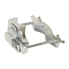 Yagi Aerial Antenna Mast Clamp Bracket Mount with U Bolt Anti-Rust Finished Antenna Clamp Hardware for Outdoor Yagi Antenna with an Outside Size of 15~16.5mm