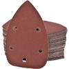 120 Sheets/Sandpaper / 92 x 140 mm/Delta - Multi -