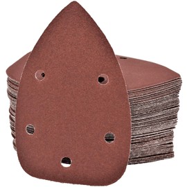 120 Sheets/Sandpaper / 92 x 140 mm/Delta - Multi - Sanding Discs / 5-Hole/in 6 Grits/per Pack 20-40 - 60-80 - 120-180 - 240