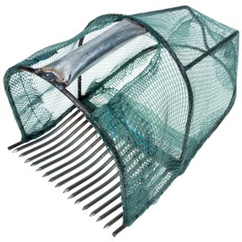 Tofficu Portable Blueberry Picker 11.41In Lightweight Fruit Harvester with Steel Comb Ergonomic Handle Garden Berry Picker Basket for Blueberries and Small Fruits