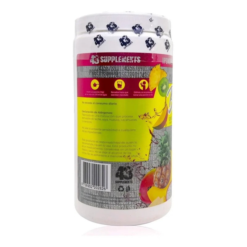Bcaas 211 Ponche Tropical 400 Grs 43 Supplements