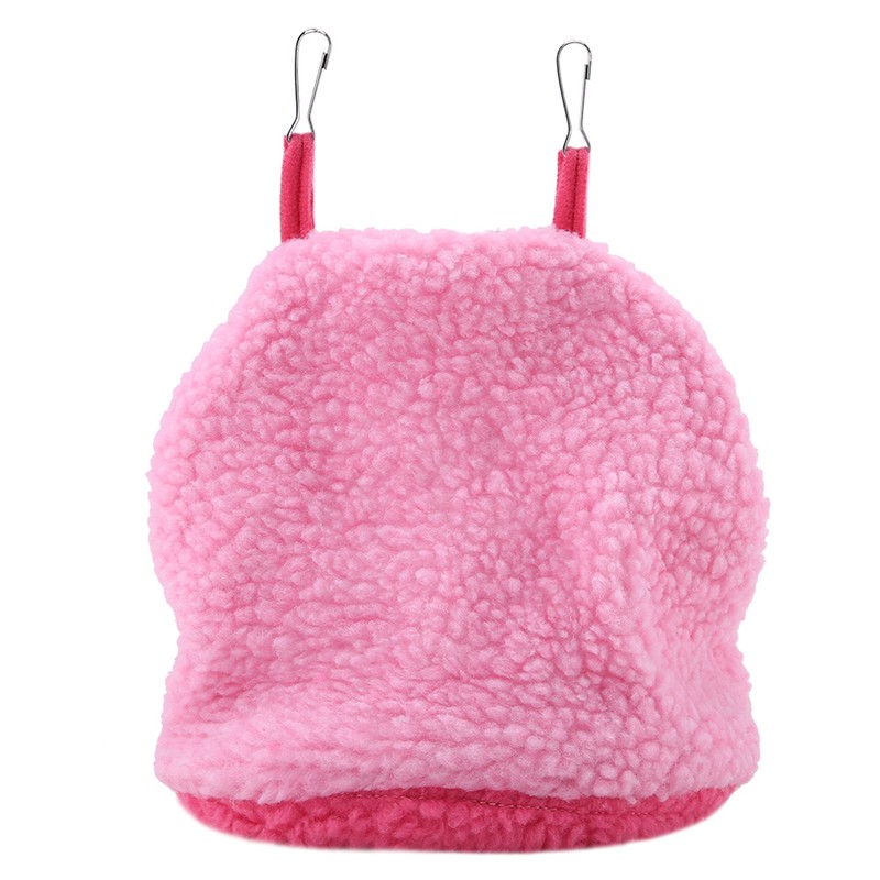 Parrot Nest Berber Fleece Warm Plush Hammock Hanging Swing Bed