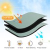 RYB HOME Bathroom Curtains Blackout - Thermal Insulating Privacy Small