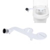 G1/2in Thread Toilet Bidet Seat Attachment Cold Water Spray Double