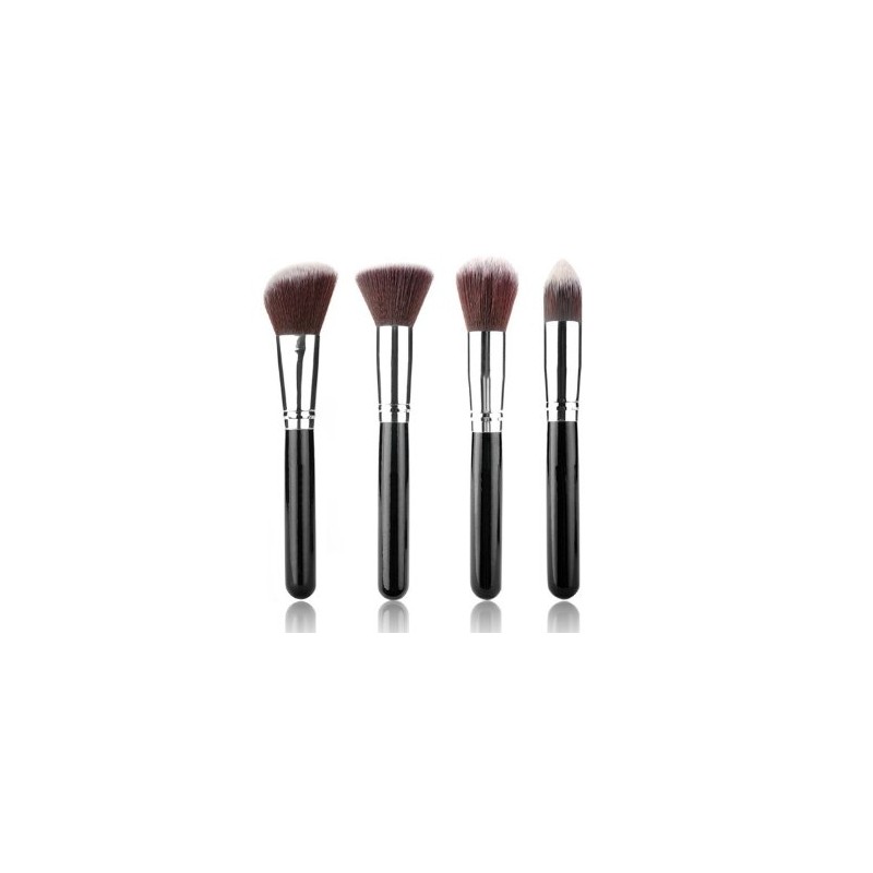 IB Essential 10pc Piece Luxury Black With Chrome Copper Silver