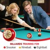 Training Cue Ball Billiards Practice Trainer Artifact Profession Resin Standard