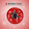 Yunnyp Mechanical Kitchen Timer Tomato Shape, 60 Minutes 360 Degree