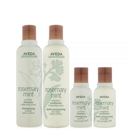 Aveda [Aveda] Rosemary Mint Hair Care 250ml 2-piece set worth 19,000 won, 2 types of large travel samples / [아베다] 로즈메리 민트 헤어케어 250ml 2종 세트 19,000원 상당 여행용 대용량 샘플 2종