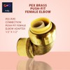 VN Infinite quality Push-fit Female Elbow - 1/2" x 1/2"