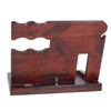 Desktop Storage Bracket Multifunctional Wooden Mobile Phone Base Watch Glasses