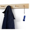 Solid Maple Shaker Peg Rack (Natural, 18" x 3.5" with