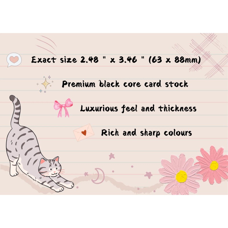 50 Cute Cat Basic Lands for Commander EDH, Cute Custom