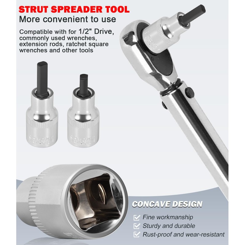 Bonbo 5-10.5 mm Suspension Strut Spreader and 2X Strut Sockets