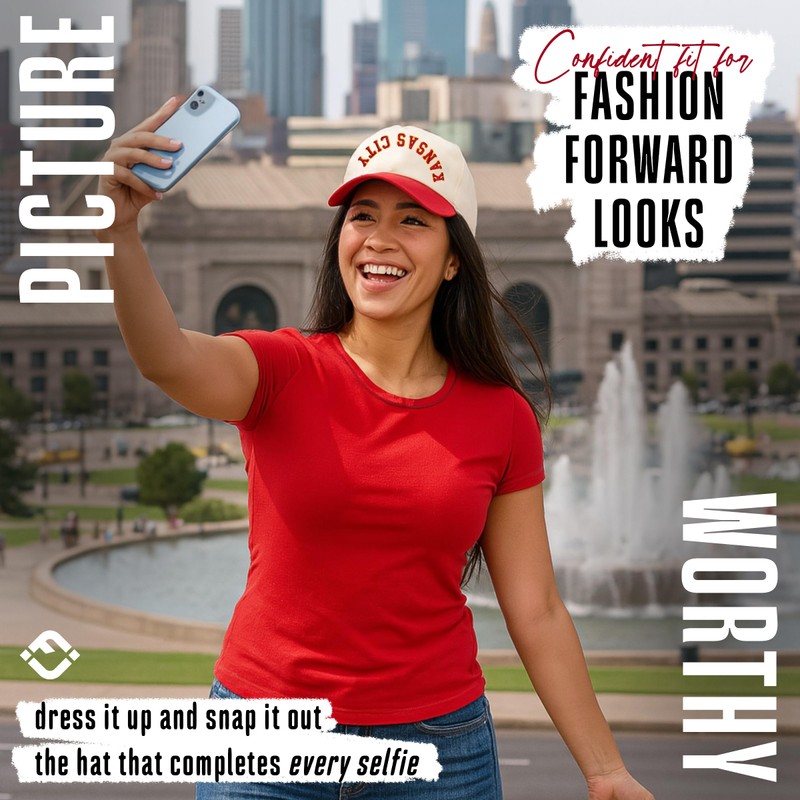 Funky Junque Retro Kansas City Hat – Baseball Cap with