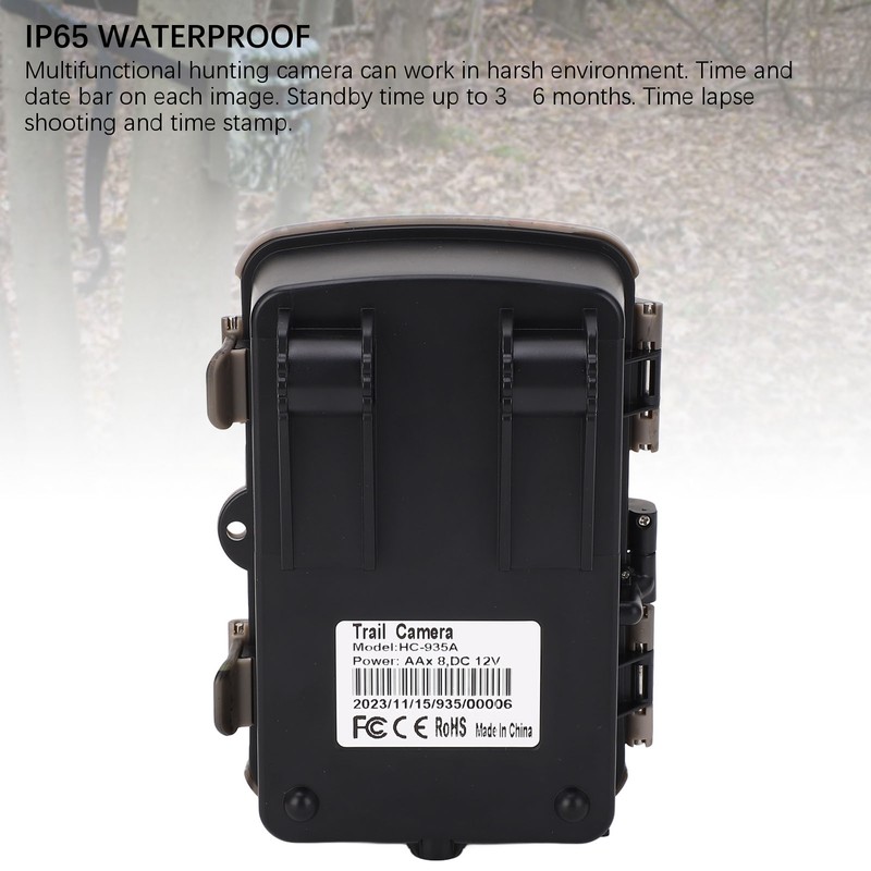 Trail Camera Professional 4K 36MP Infrared Night Vision 2.4 Inch