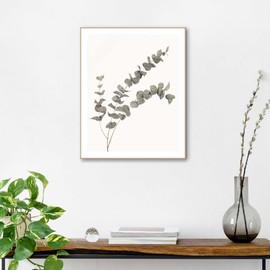 REINDERS Eucalyptus Framed Picture - MDF - 40 x 50 cm - Green