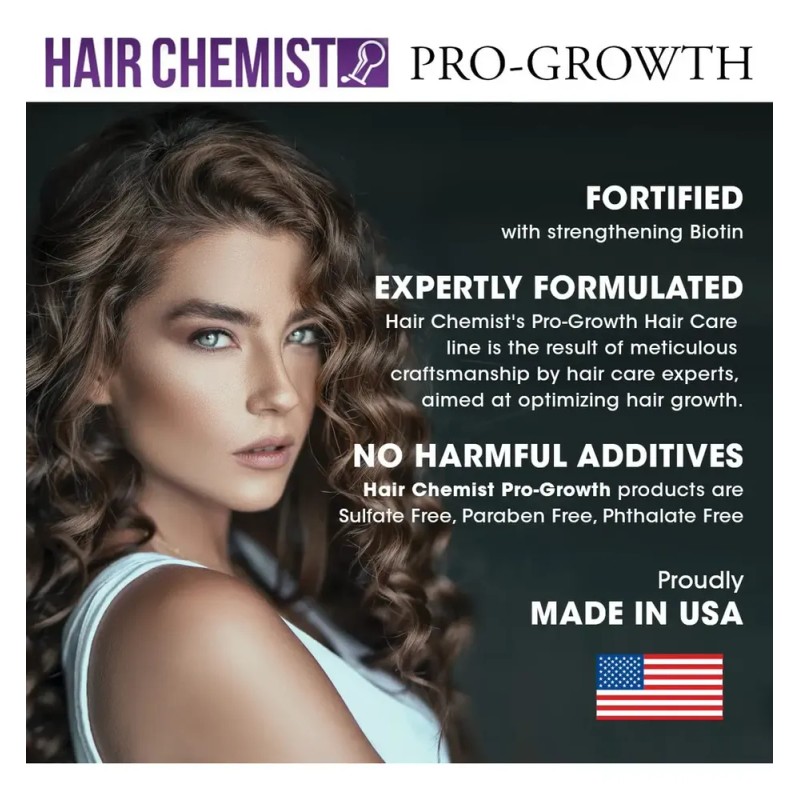 Champú Hair Chemist Pro-crecimiento con Biotina 1l Para