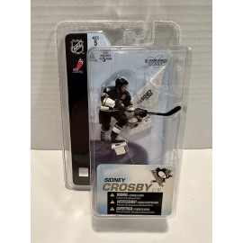 McFarlane Toys Sidney Crosby Pittsburgh Pens Mini McFarlane Figure 3” Black Jersey RARE NEW!