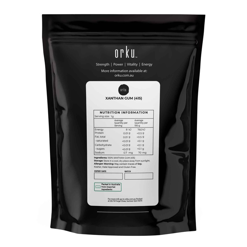 Orku 100g Xanthan Gum Thickener Pure Fine Powder 200 Mesh