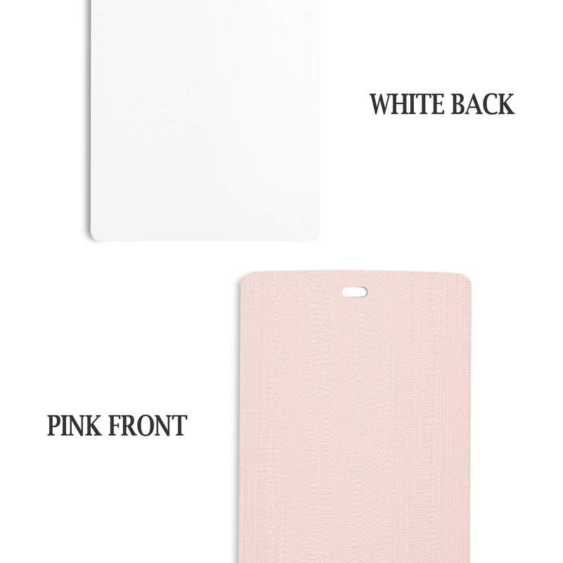 DALIX Arctic Pink Vertical Blind Texture Slats Sliding Door 82.5