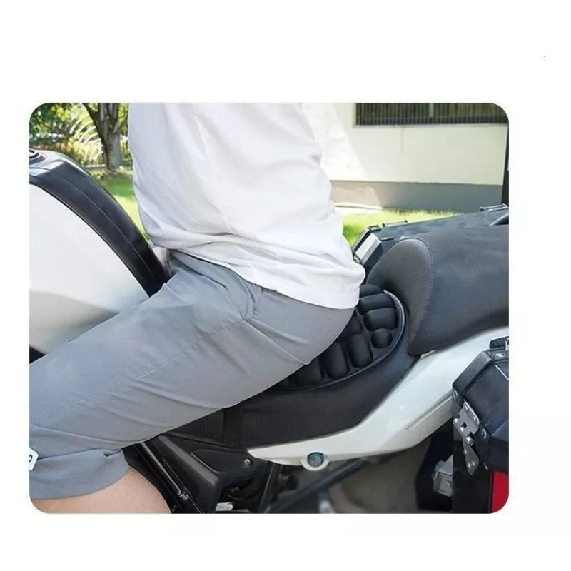 BOT Cojín De Asiento De Aire Para Motocicleta, Alivio De