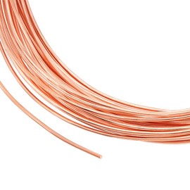 BENECREAT 32.81 Feet Solid Copper Wire,18 Gauge Round Soft Copper Wire Pure Copper Wire for Jewelry Making Craft Gem Wrapping