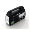 Supersonic 9 Band AM/FM/SW1-7 Portable Radio W Built-In Torch Light