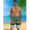 iCKER Men's Shorts, Swimming Trunks, Beach Shorts, Board Shorts, Quick-Drying