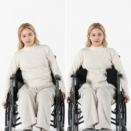Wheelchair Side Support Pad for Seated Stability – Adjustable Foam Wedge Support for Daily Comfort and Posture Assistance