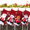 Fengxunzmm 4 Pieces Christmas Stocking, Christmas Stocking, Christmas Decoration Socks,
