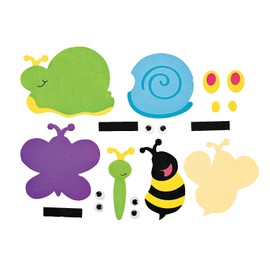 Fun Express Bulk Bug Magnet Foam Craft Kit - Makes 48, Vacation Bible School 2024