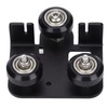 3D Printer Extruder Back Support Plate with Pulley for Ender3