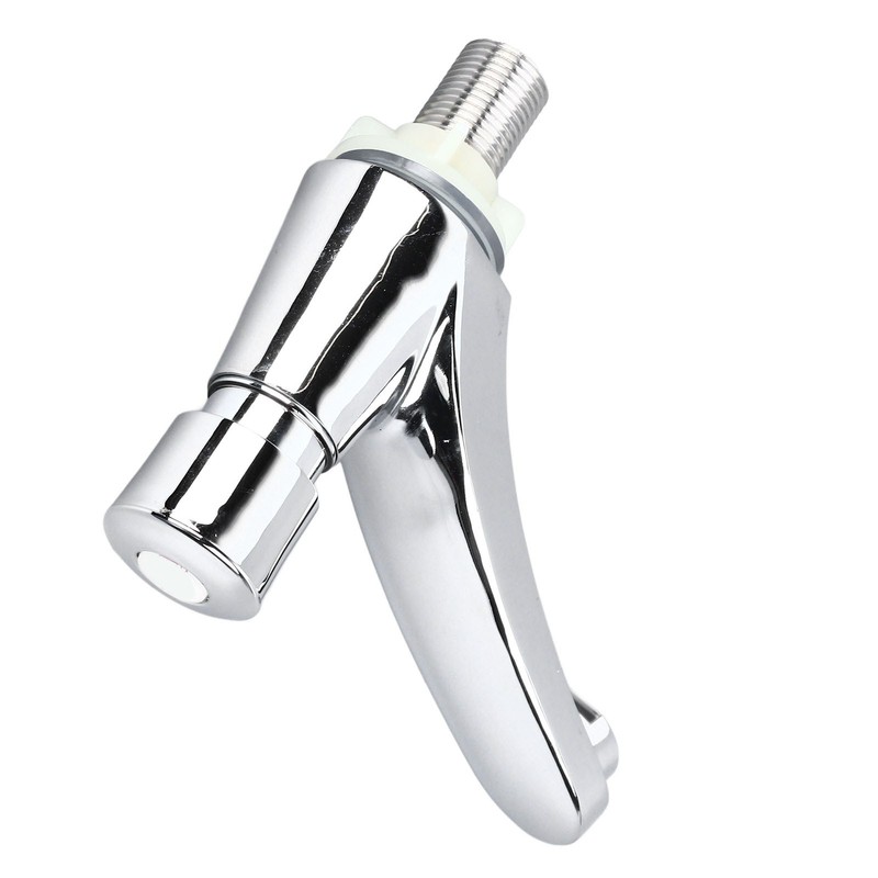 Basin Sink Faucet Push Button Design Water Saving Rugged Reliable