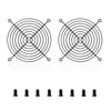 DVUIYYL 2 PCS 120mm Fan Grill pc 120mm Fan Bracket