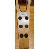 Roma Wooden Boot Jack With Rubber Grip Natural
