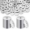 M6 Washers Set, 125 Pieces Flat Body Washers, Rustproof Flat