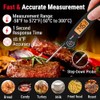 TempPro TP605 Termómetro digital de lectura instantánea para carne, resistente